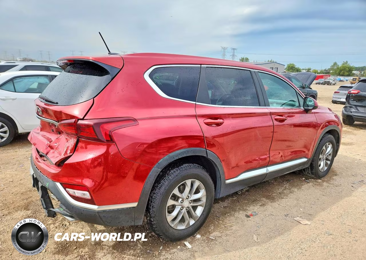 2019 Hyundai Santa Fe Se VIN:5NMS23AD9KH034883 - 3