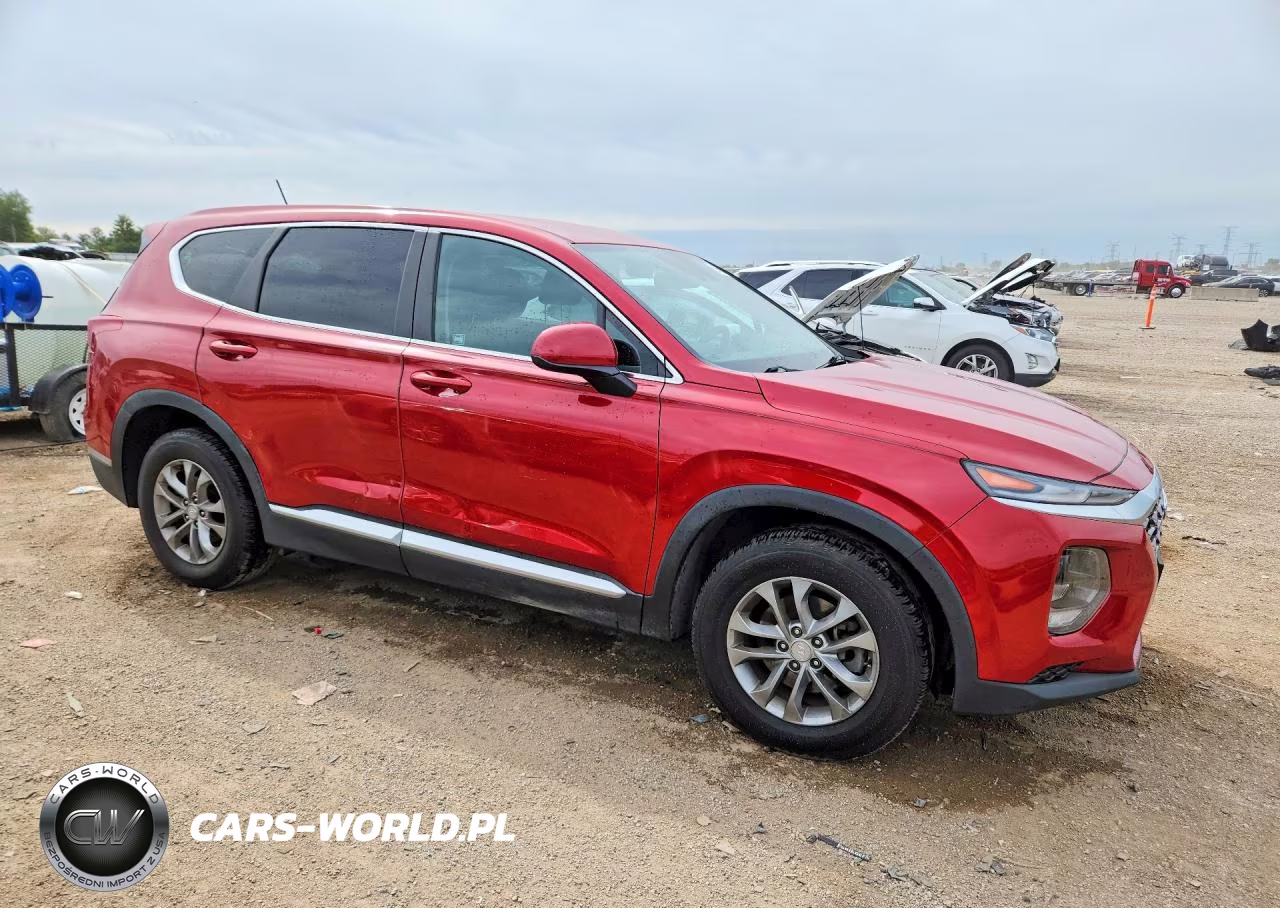 2019 Hyundai Santa Fe Se VIN:5NMS23AD9KH034883 - 4