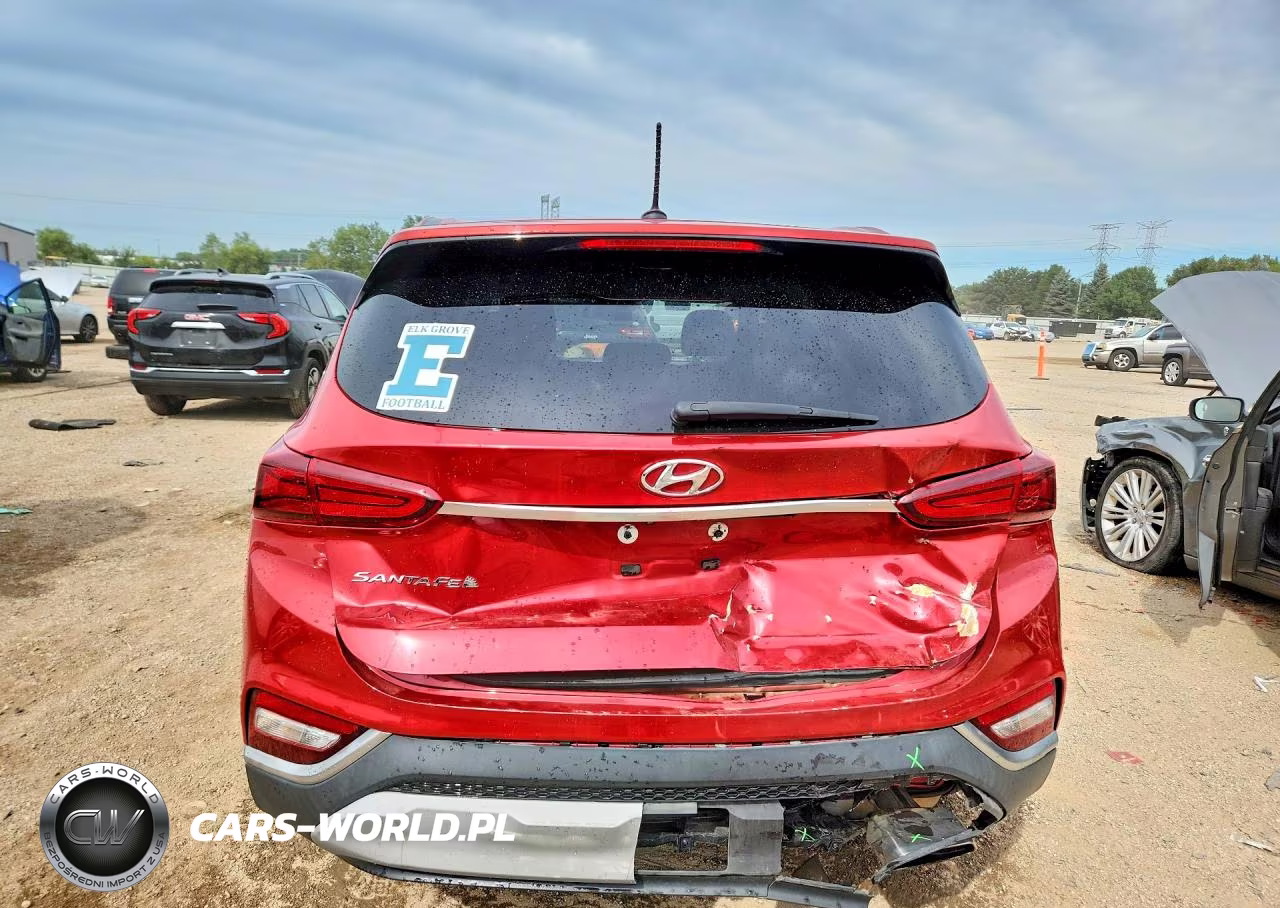 2019 Hyundai Santa Fe Se VIN:5NMS23AD9KH034883 - 6