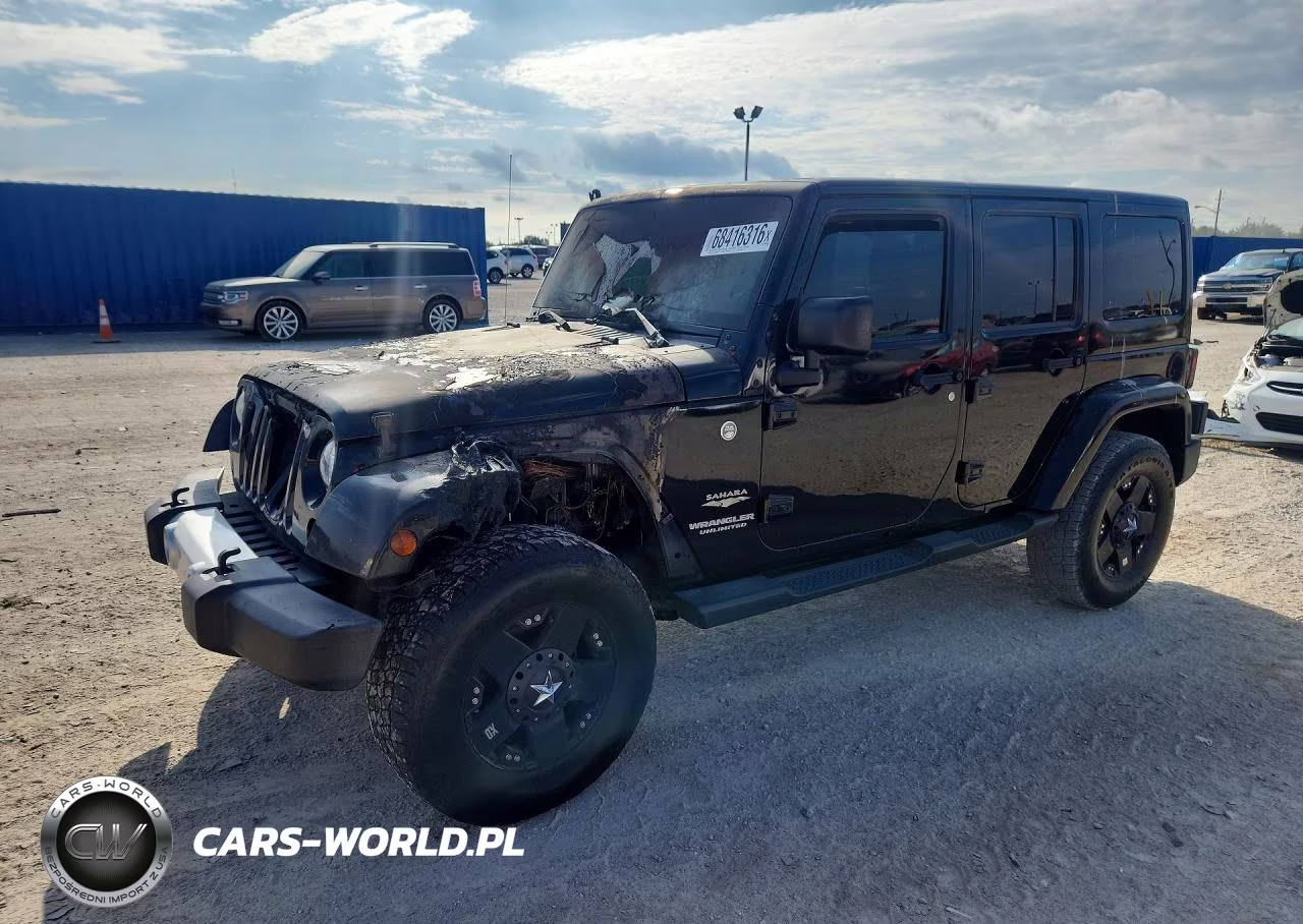 2015 Jeep Wrangler Unlimited Sahara VIN:1C4HJWEG9FL524568 - 1