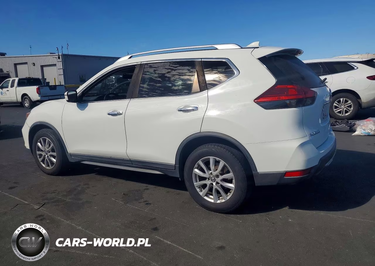 2017 Nissan Rogue Sv VIN:KNMAT2MT5HP527031 - 2