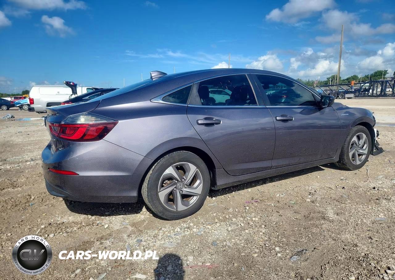 2019 Honda Insight Lx VIN:19XZE4F13KE011391 - 3