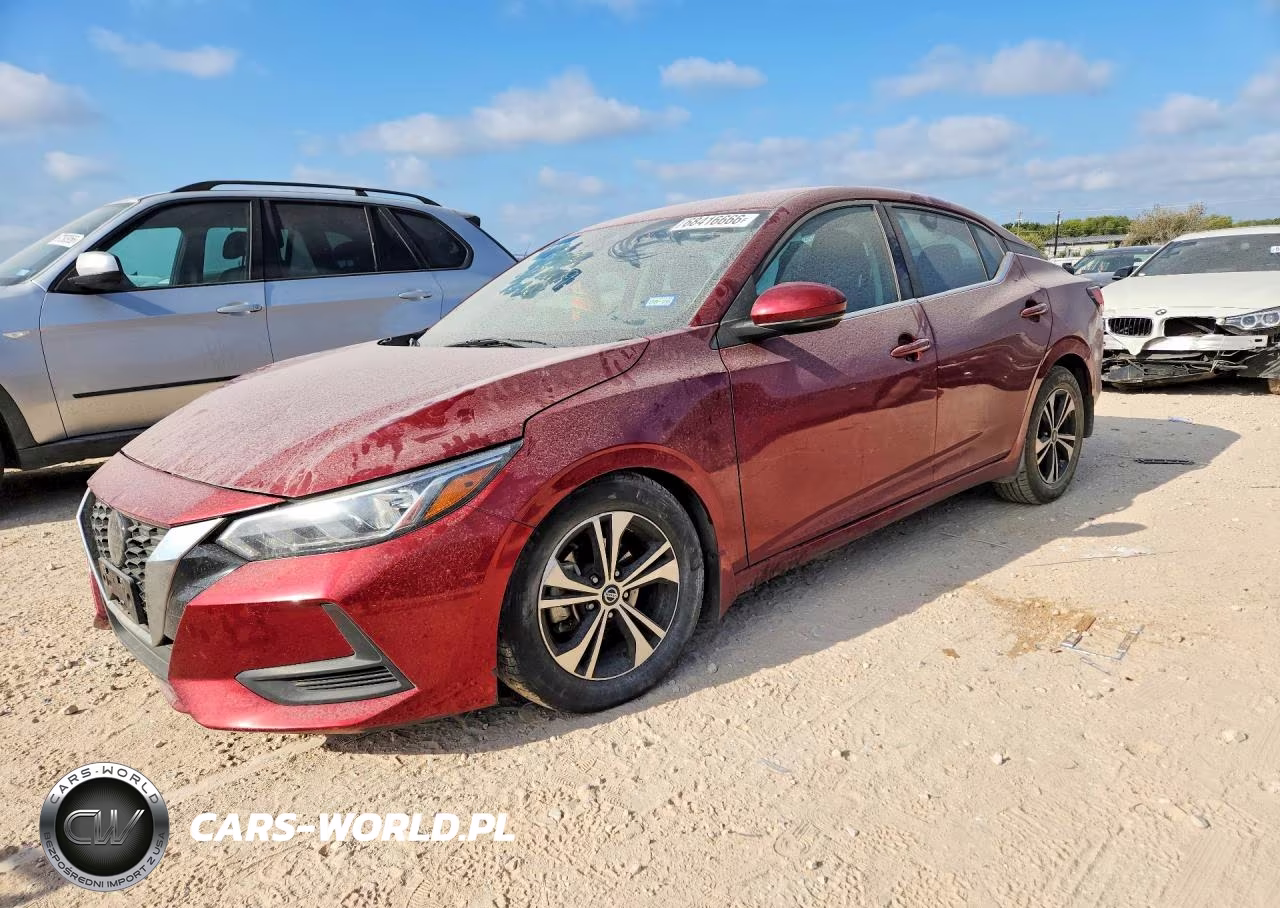 2020 Nissan Sentra Sv VIN:3N1AB8CV2LY224209 - 1
