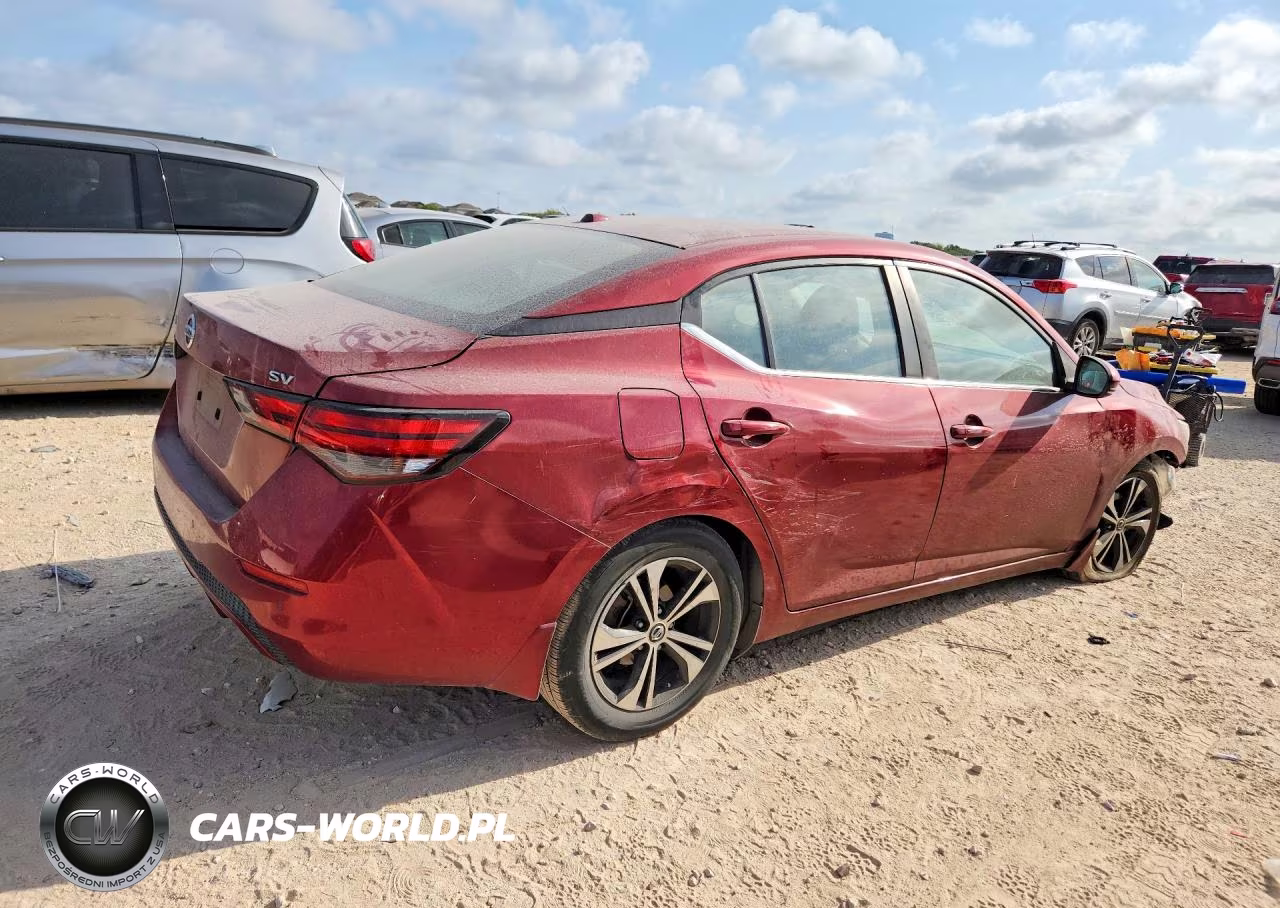 2020 Nissan Sentra Sv VIN:3N1AB8CV2LY224209 - 3