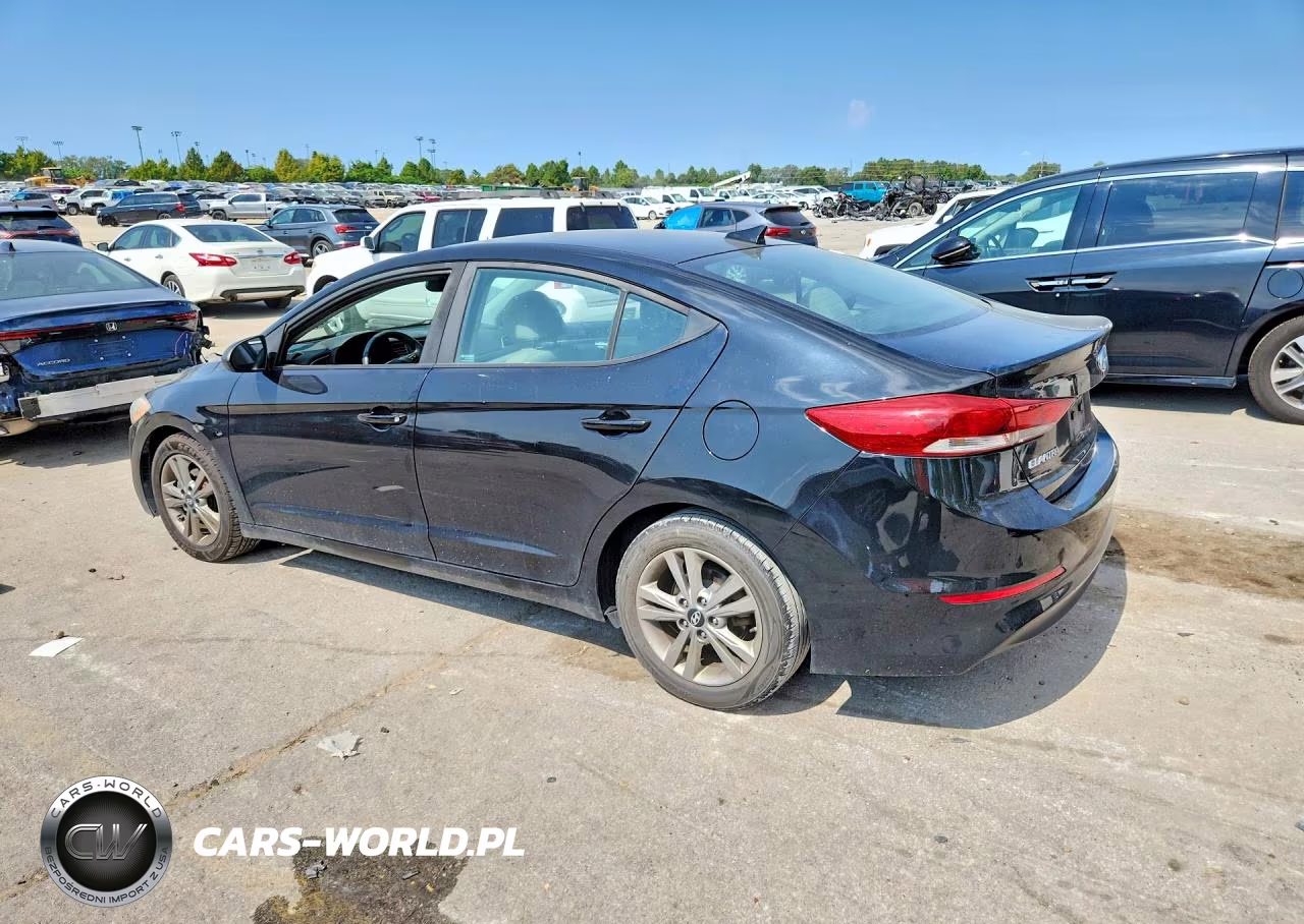 2018 Hyundai Elantra Sel VIN:KMHD84LF1JU489452 - 2