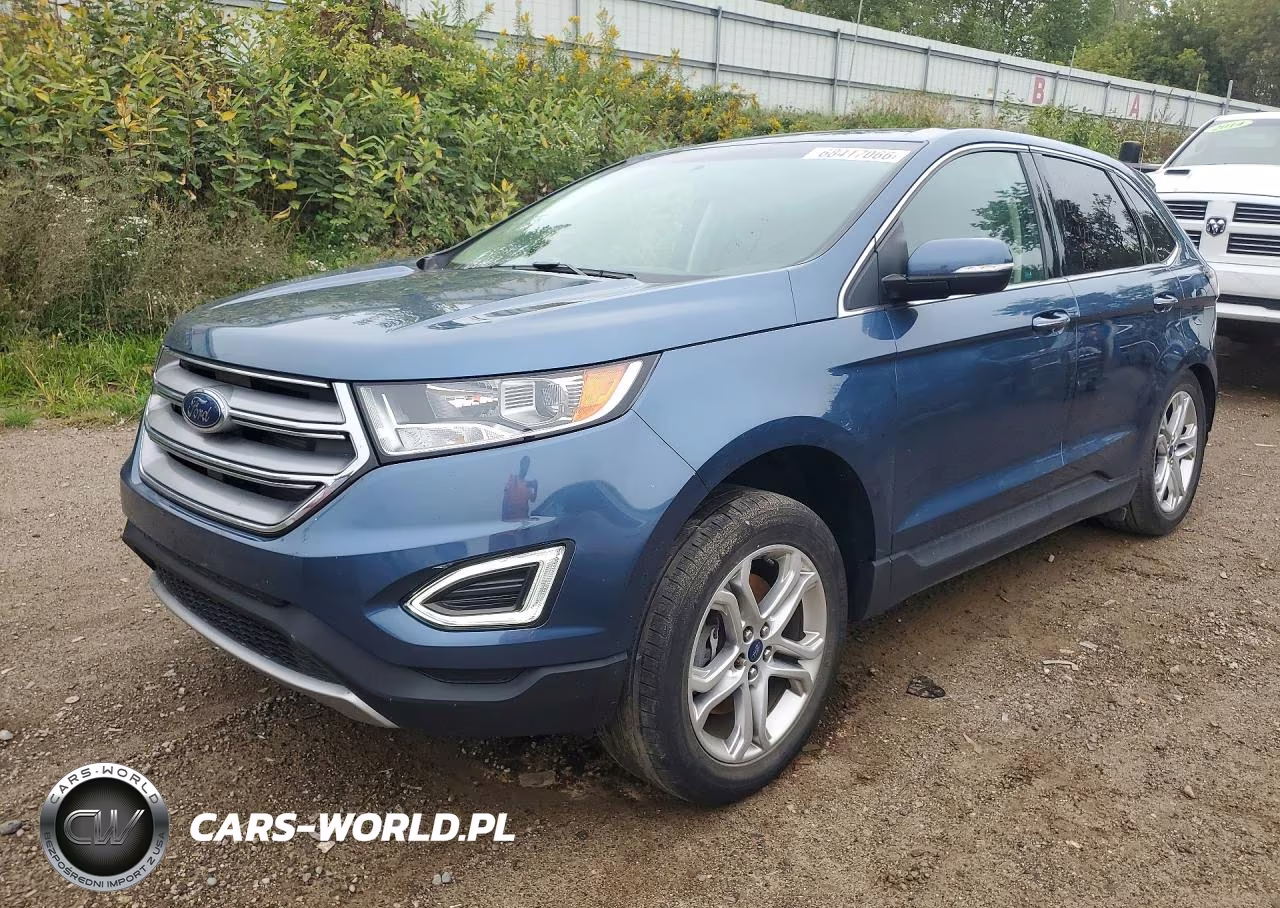 2018 Ford Edge Titanium VIN:2FMPK4K81JBC01775 - 1