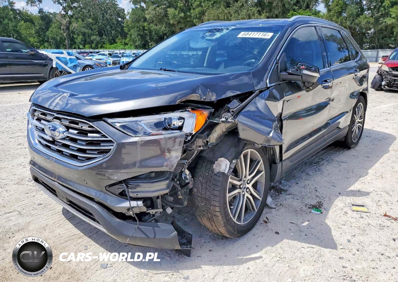 2020 Ford Edge Titanium VIN:2FMPK3K94LBB41089 - 1
