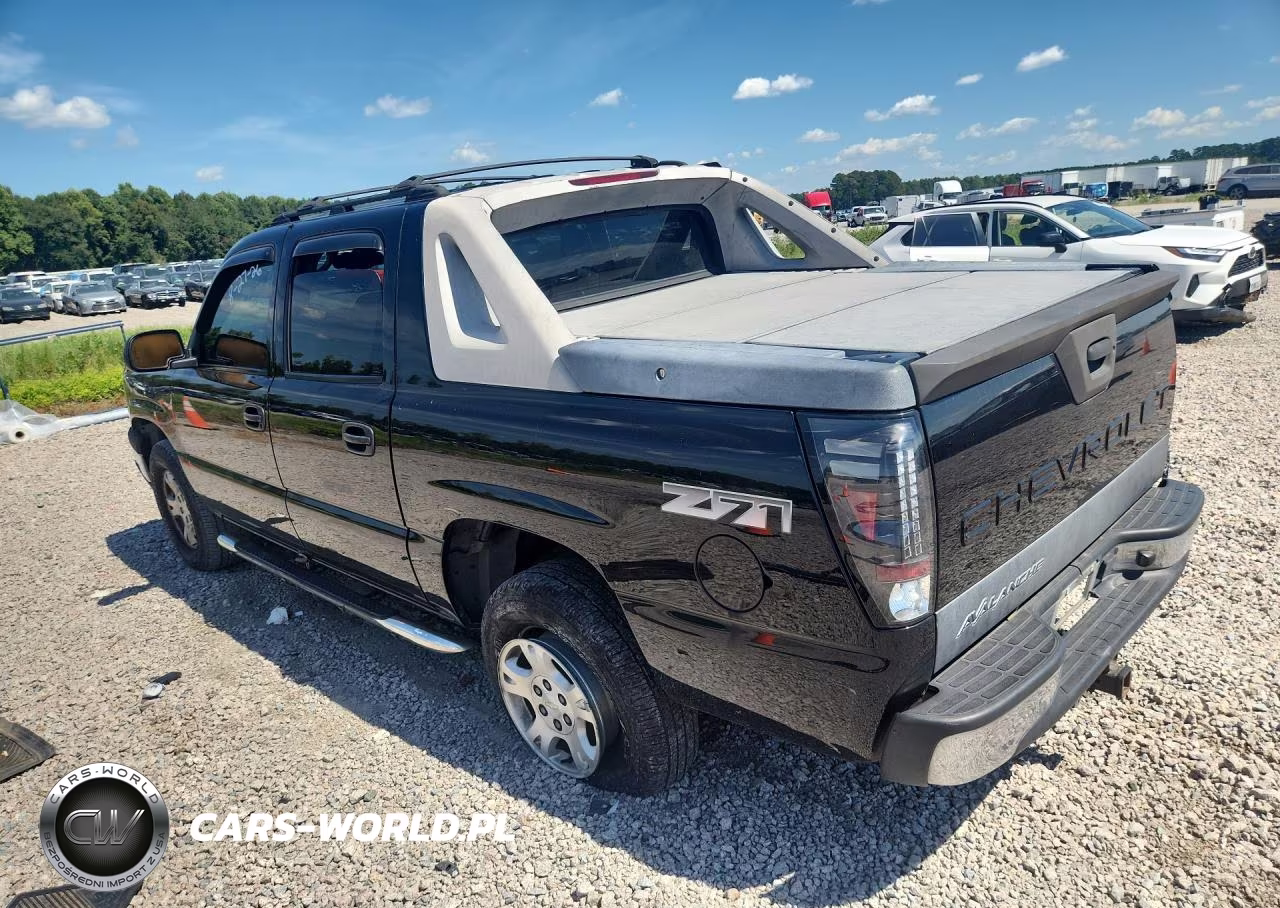 2004 Chevrolet Avalanche K1500 VIN:3GNEK12T24G322080 - 2