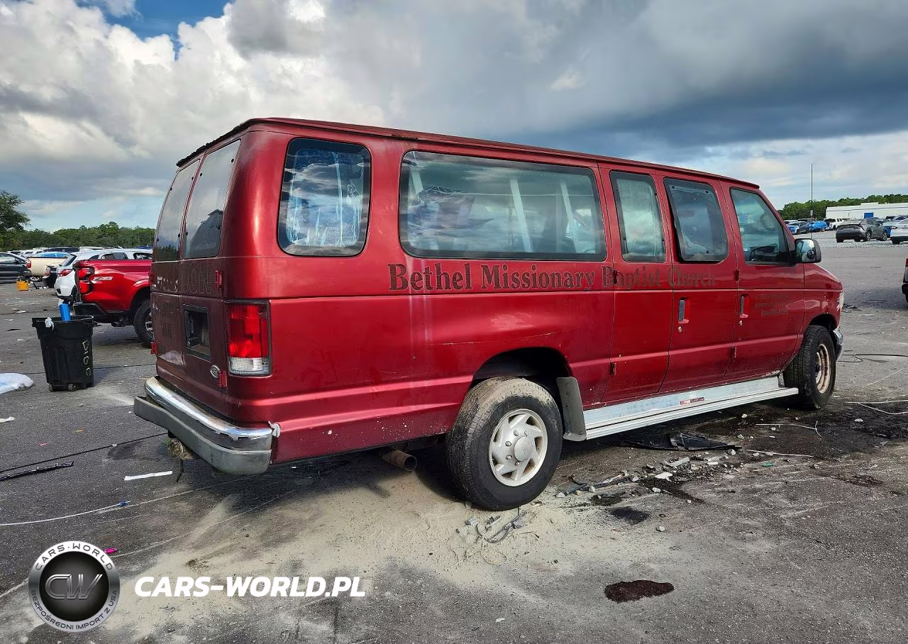 2001 Ford Econoline E350 Super Duty Wagon VIN:1FBSS31L81HA22414 - 3