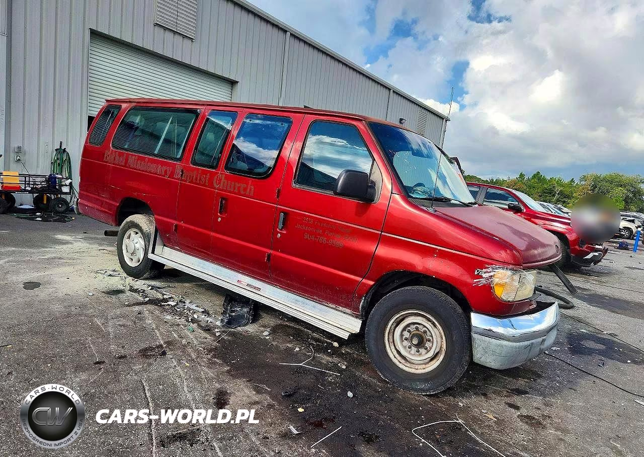 2001 Ford Econoline E350 Super Duty Wagon VIN:1FBSS31L81HA22414 - 4
