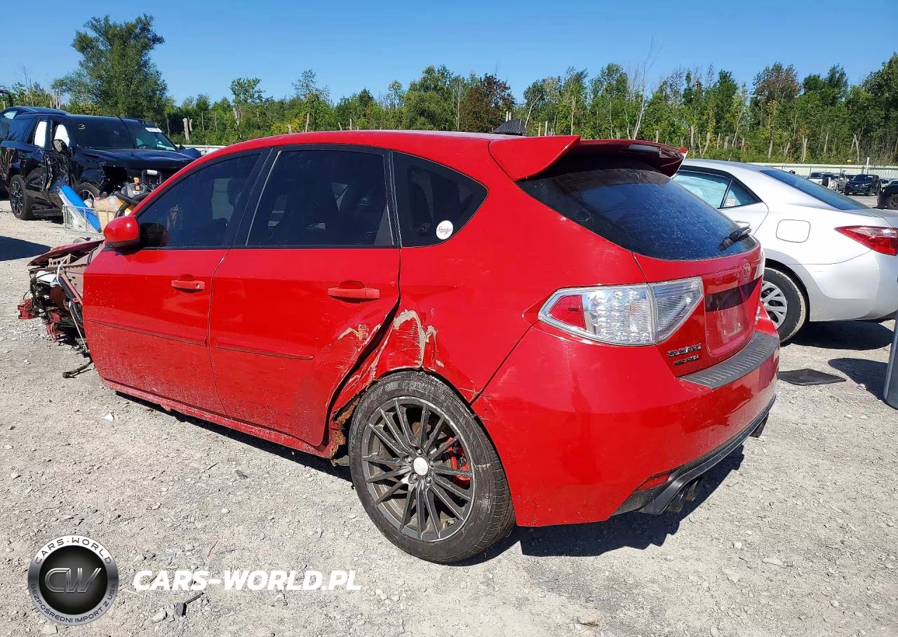 2012 Subaru Impreza Wrx VIN:JF1GR7E65CG216938 - 2
