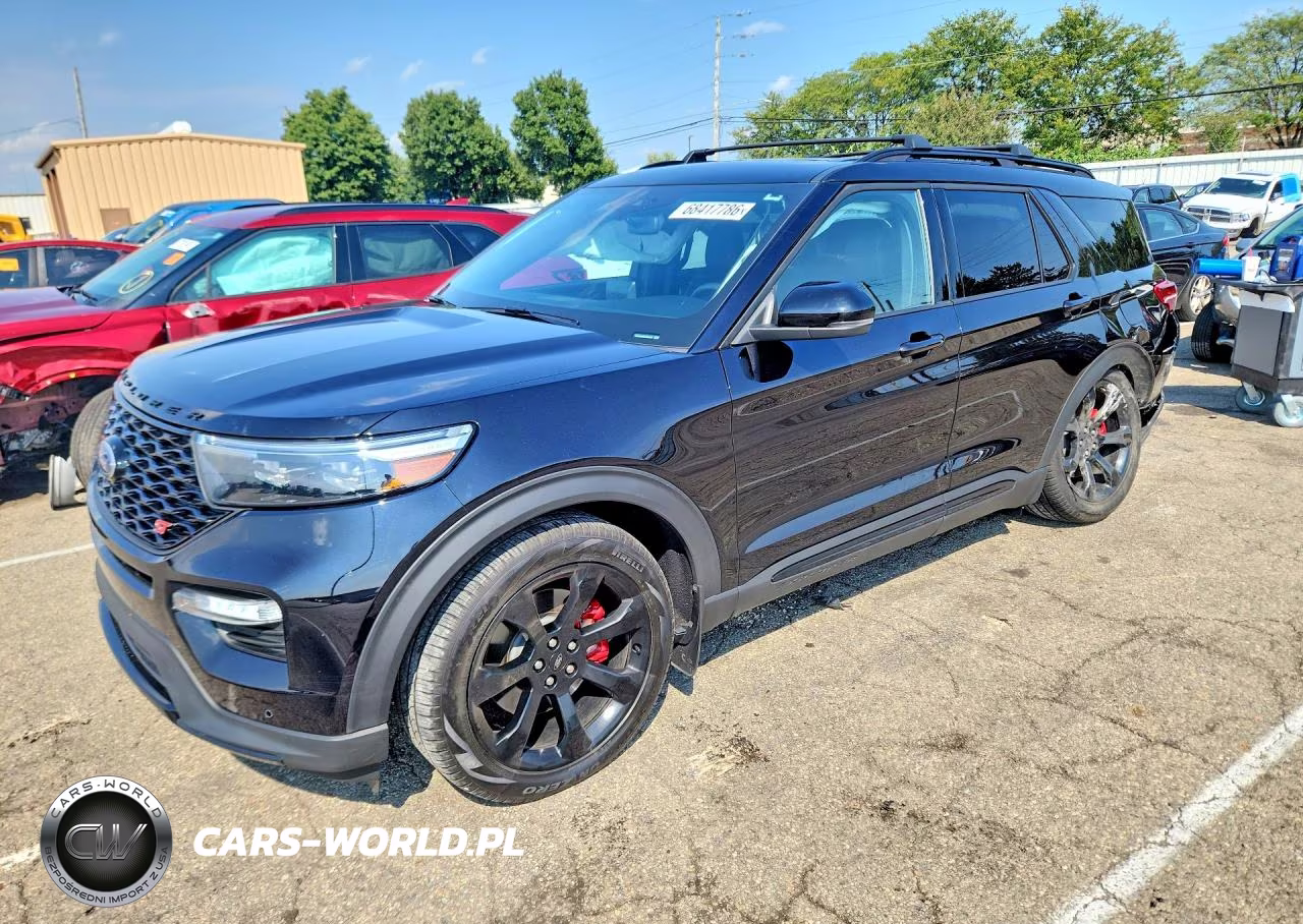 2023 Ford Explorer St VIN:1FM5K8GC2PGB85499 - 1
