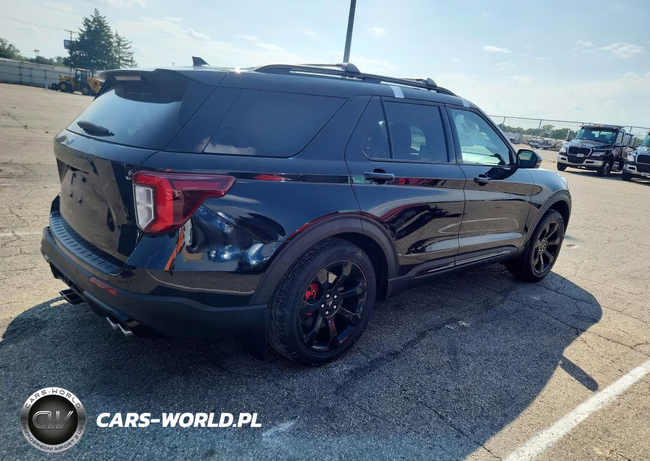 2023 Ford Explorer St VIN:1FM5K8GC2PGB85499 - 3