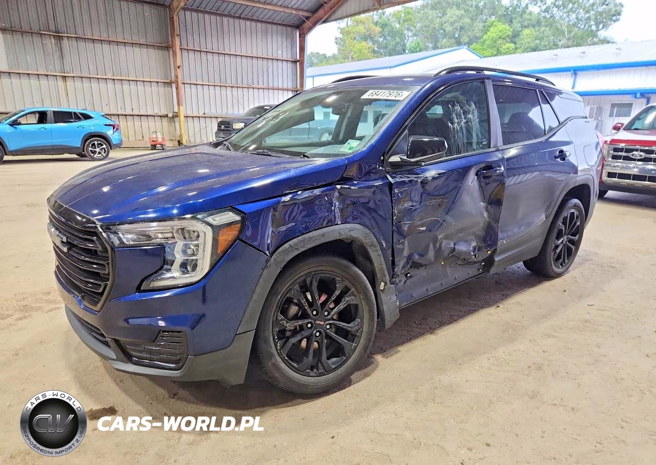 2022 GMC Terrain Sle VIN:3GKALMEV3NL274489 - 1