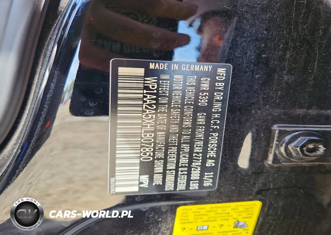 2017 Porsche Macan VIN:WP1AA2A5XHLB07850 - 14