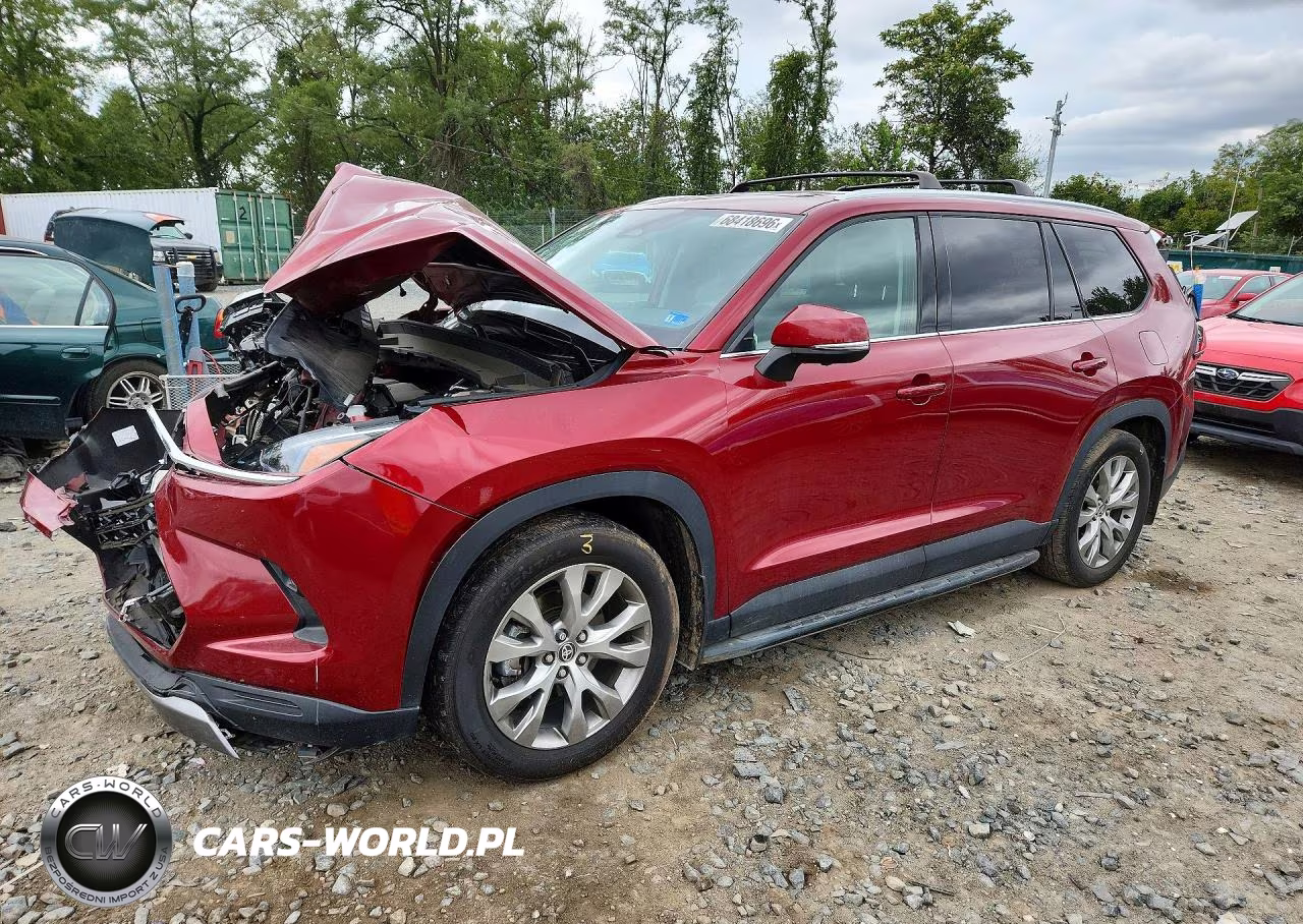 2024 Toyota Grand Highlander Hybrid Limited VIN:5TDACAB53RS027746 - 1