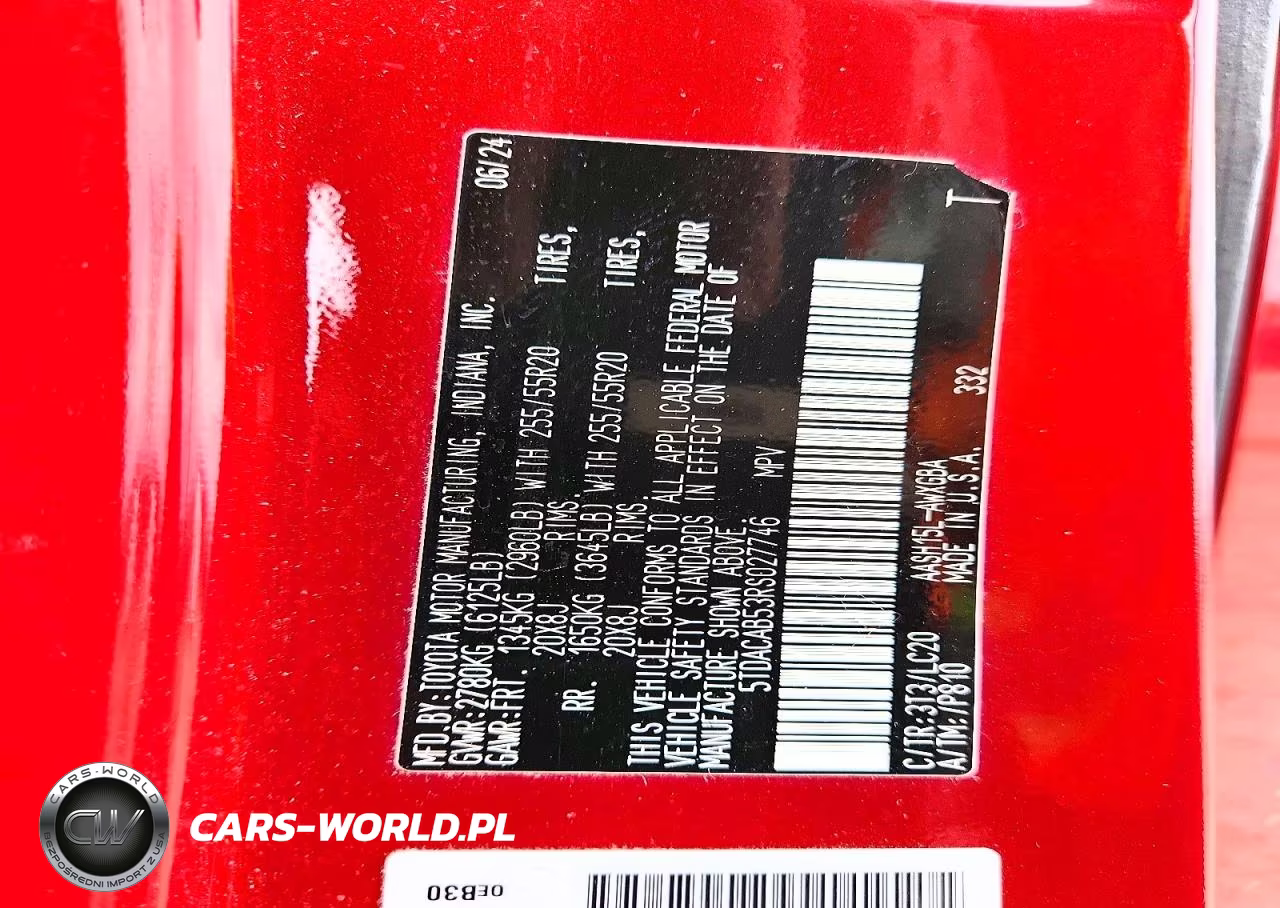 2024 Toyota Grand Highlander Hybrid Limited VIN:5TDACAB53RS027746 - 14
