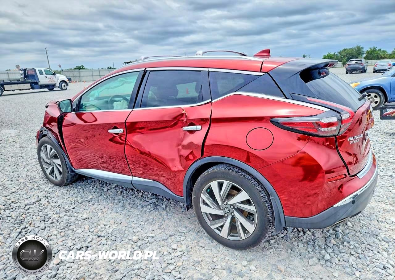 2019 Nissan Murano Sl VIN:5N1AZ2MJ5KN143262 - 2
