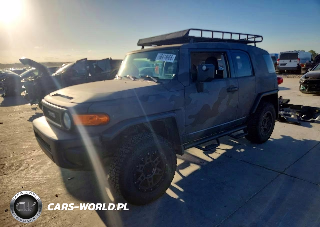 2010 Toyota Fj Cruiser Base VIN:JTEZU4BF3AK010611 - 1