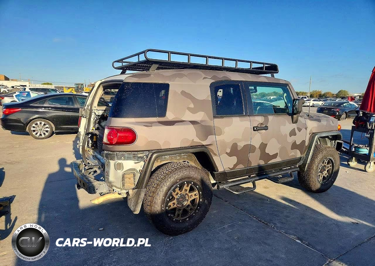 2010 Toyota Fj Cruiser Base VIN:JTEZU4BF3AK010611 - 3