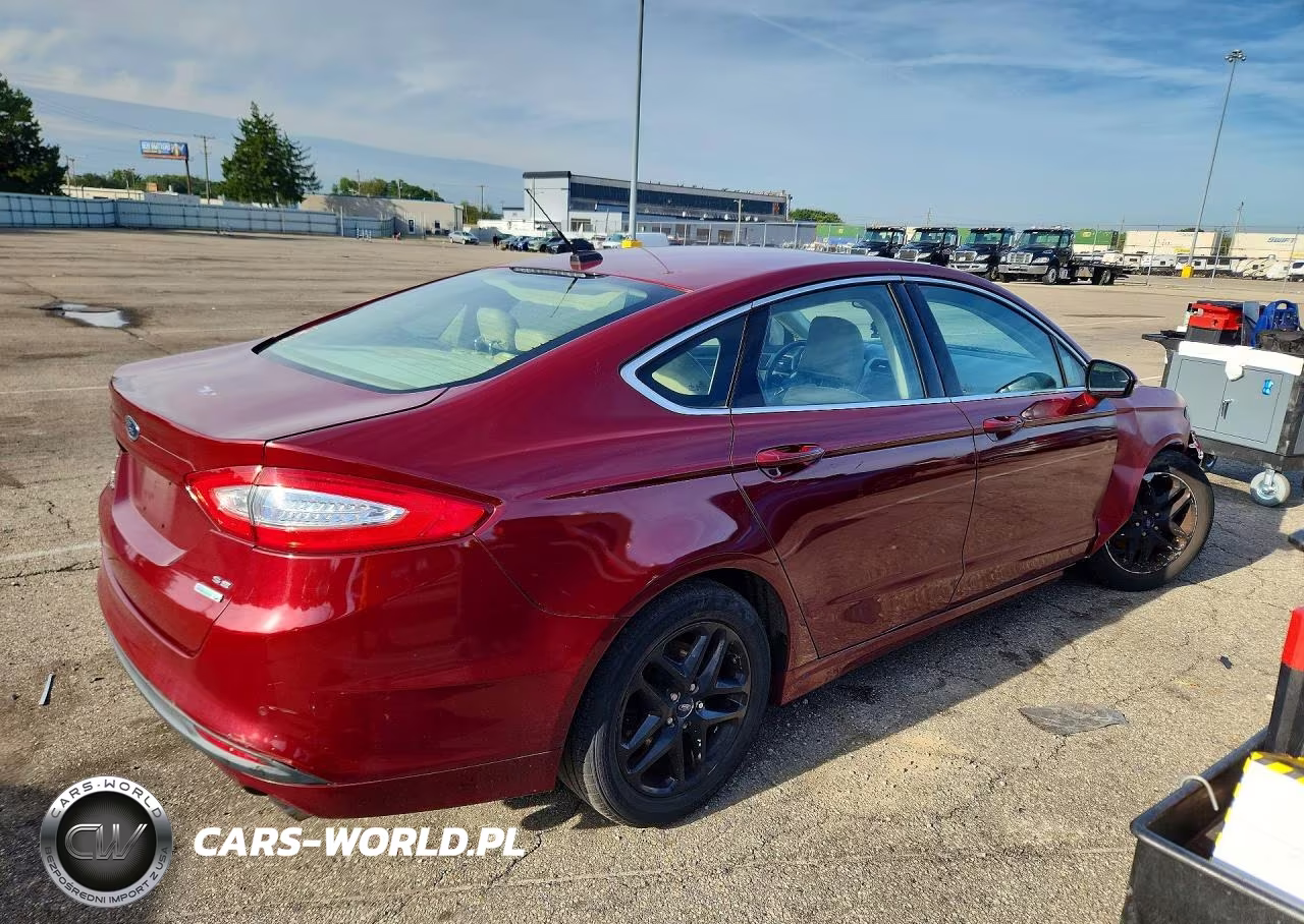 2016 Ford Fusion Se VIN:1FA6P0HD7G5124282 - 3
