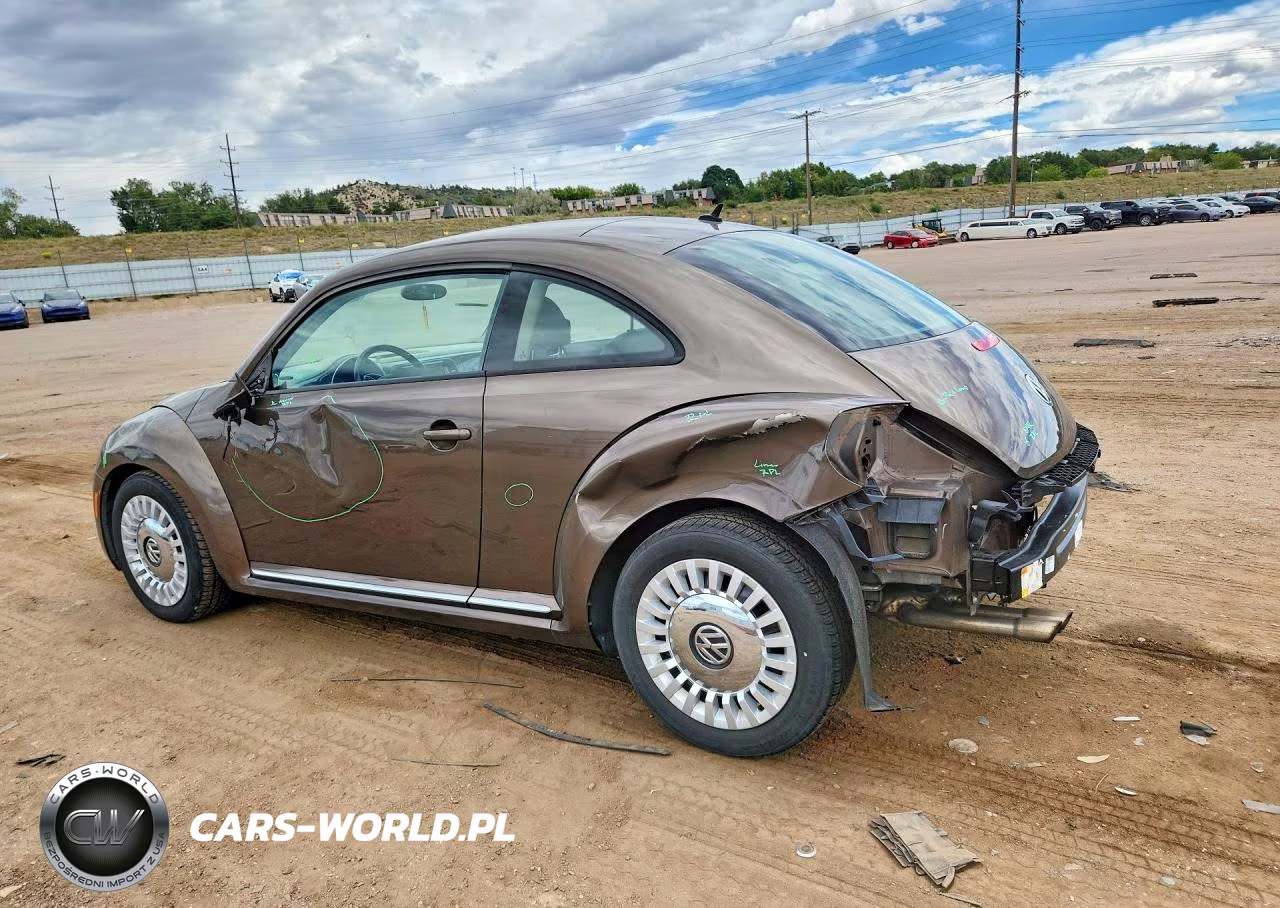 2013 Volkswagen Beetle VIN:3VWJP7AT5DM661914 - 2