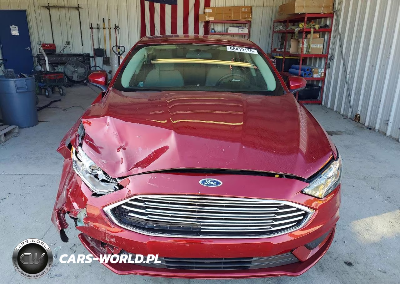 2017 Ford Fusion S VIN:3FA6P0G79HR211661 - 5