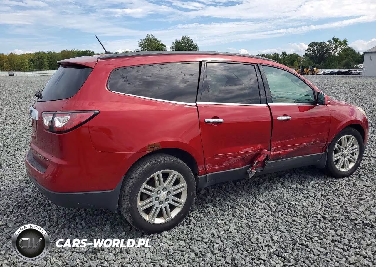 2014 Chevrolet Traverse Lt VIN:1GNKRGKD6EJ241917 - 3