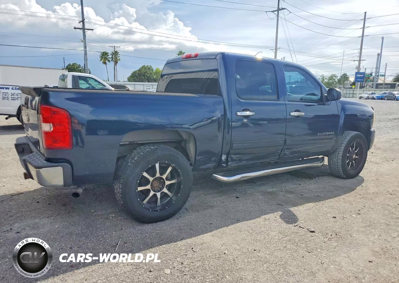 2010 Chevrolet Silverado K1500 Ls VIN:3GCRKREA7AG109575 - 3