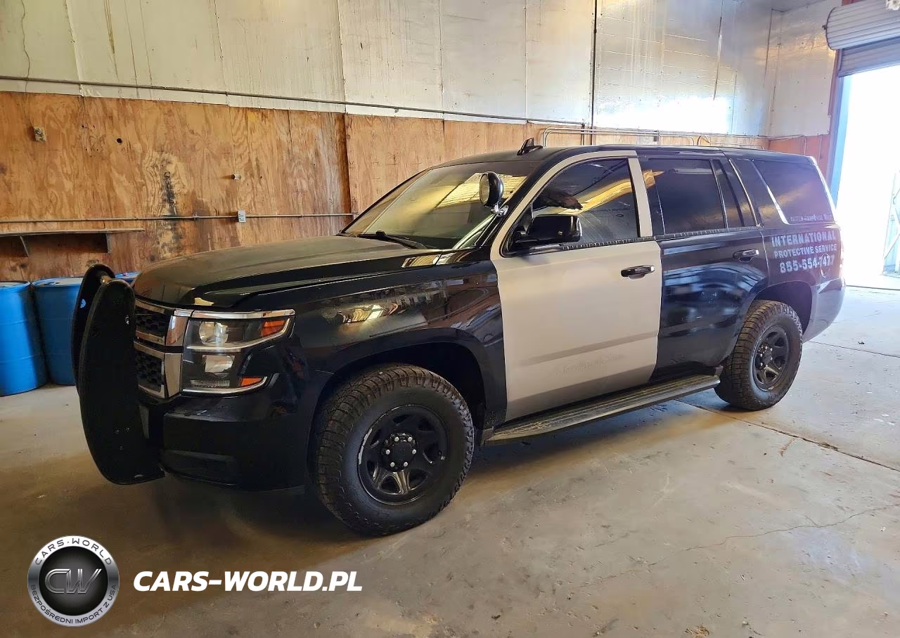 2018 Chevrolet Tahoe Police