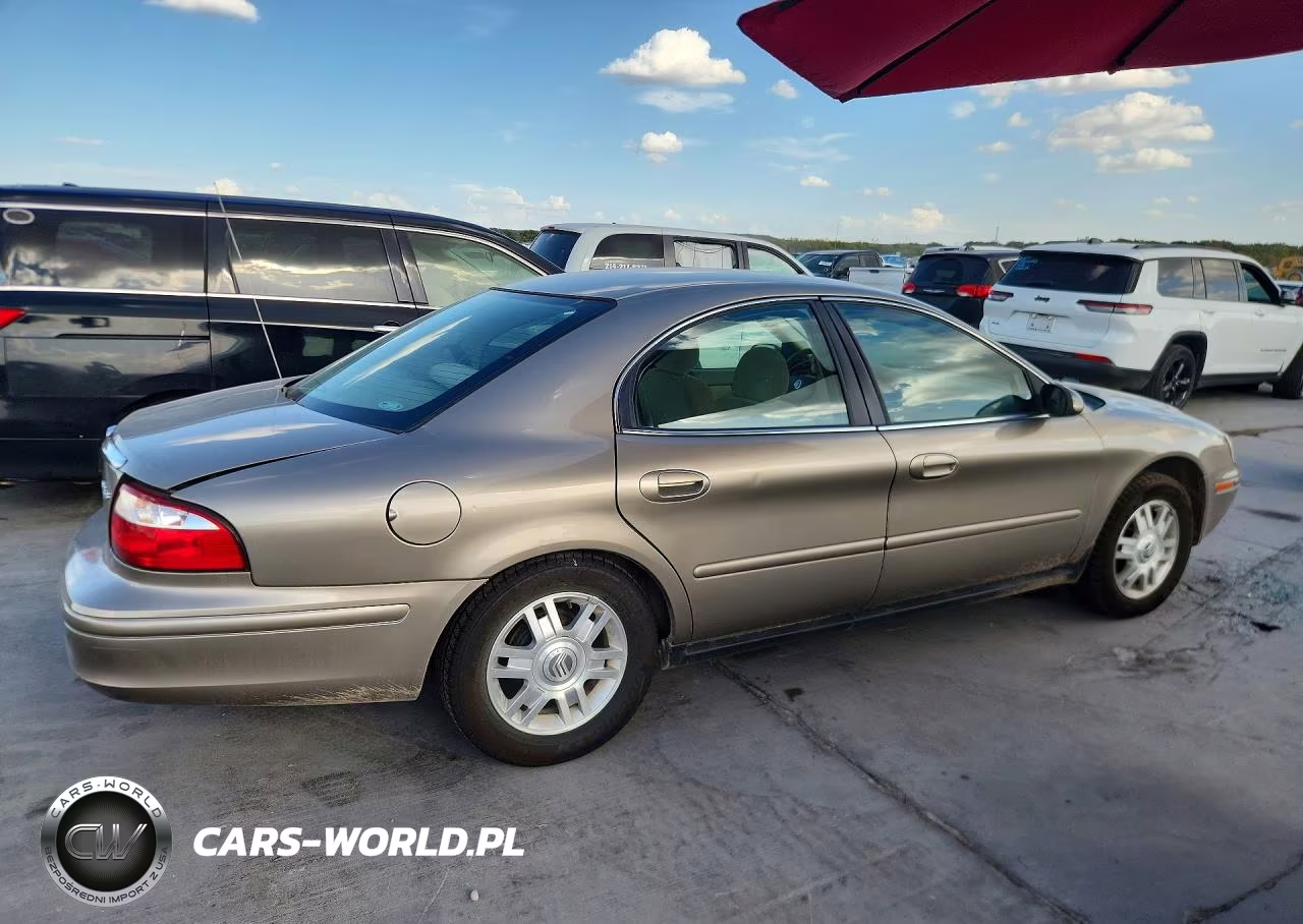2004 Mercury Sable Gs VIN:1MEFM50UX4G602298 - 3