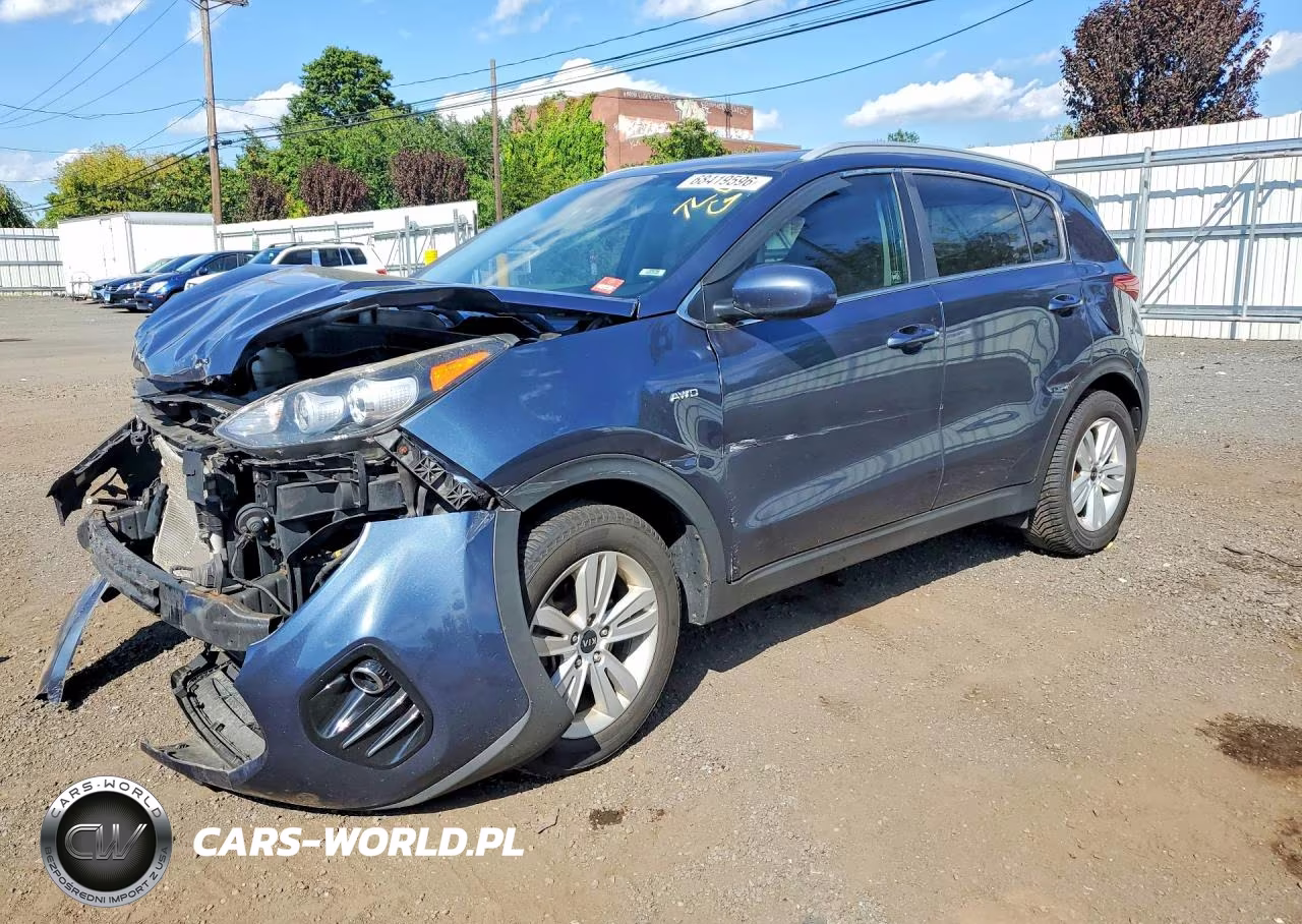 2018 Kia Sportage Lx VIN:KNDPMCAC4J7355646 - 1
