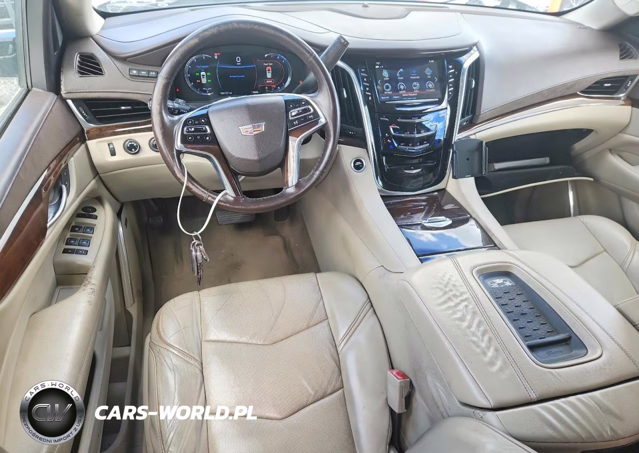 2017 Cadillac Escalade Esv Luxury VIN:1GYS4HKJHR132324 - 8