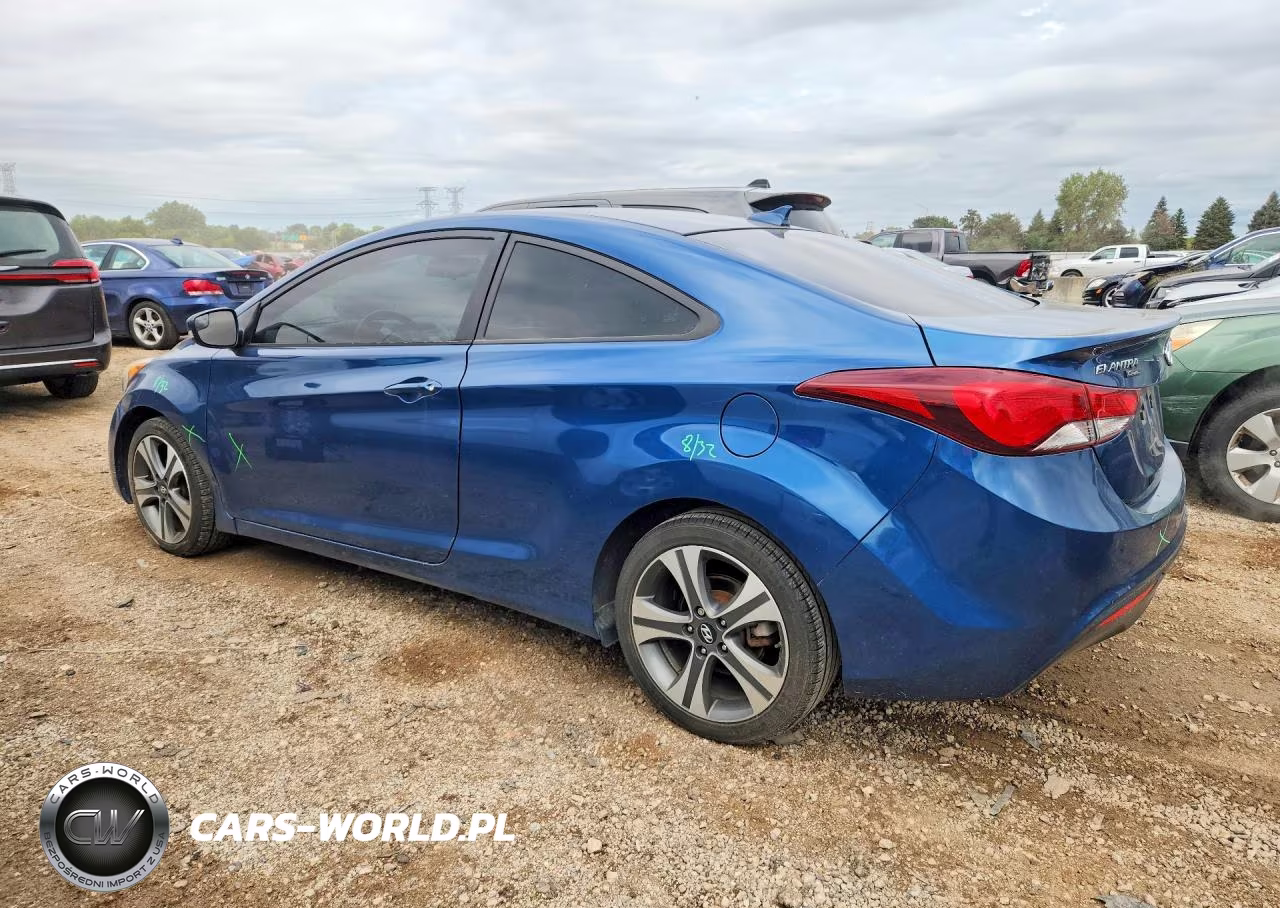 2014 Hyundai Elantra Coupe Base VIN:KMHDH6AH1EU026698 - 2