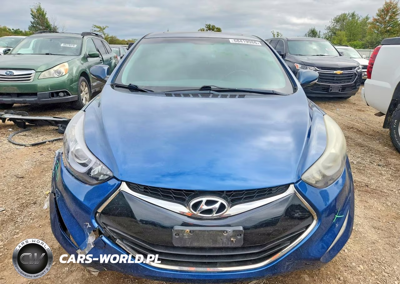 2014 Hyundai Elantra Coupe Base VIN:KMHDH6AH1EU026698 - 5