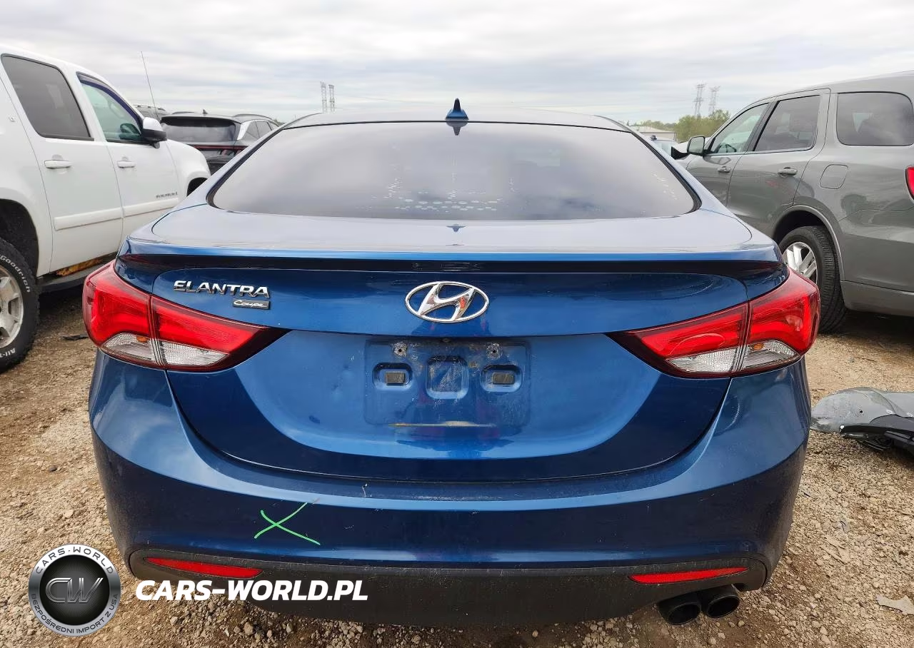 2014 Hyundai Elantra Coupe Base VIN:KMHDH6AH1EU026698 - 6
