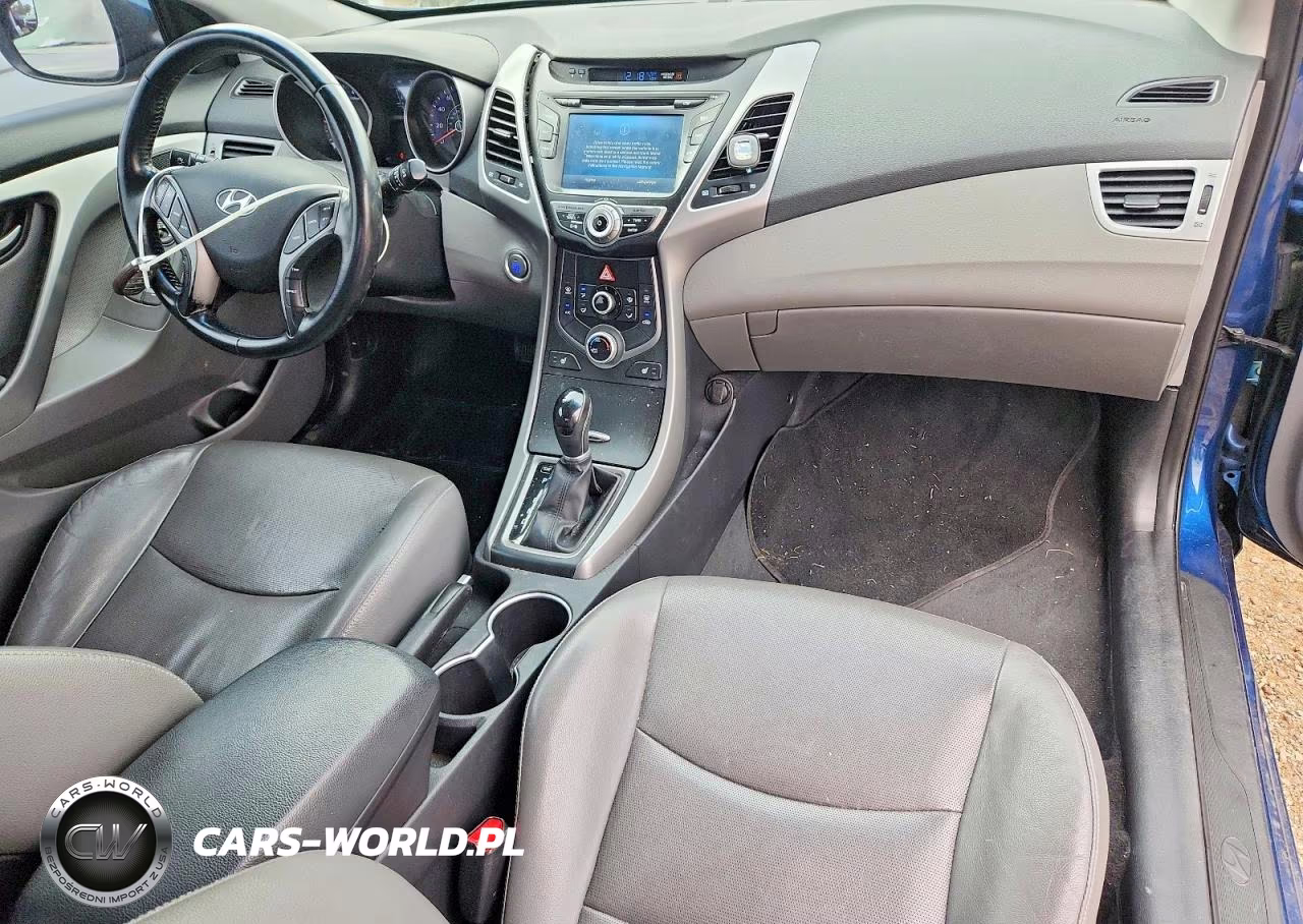 2014 Hyundai Elantra Coupe Base VIN:KMHDH6AH1EU026698 - 8