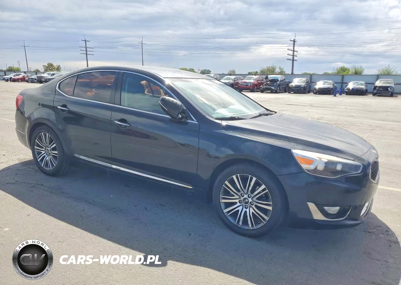 2016 Kia Cadenza Luxury VIN:KNALN4D72G5215483 - 4