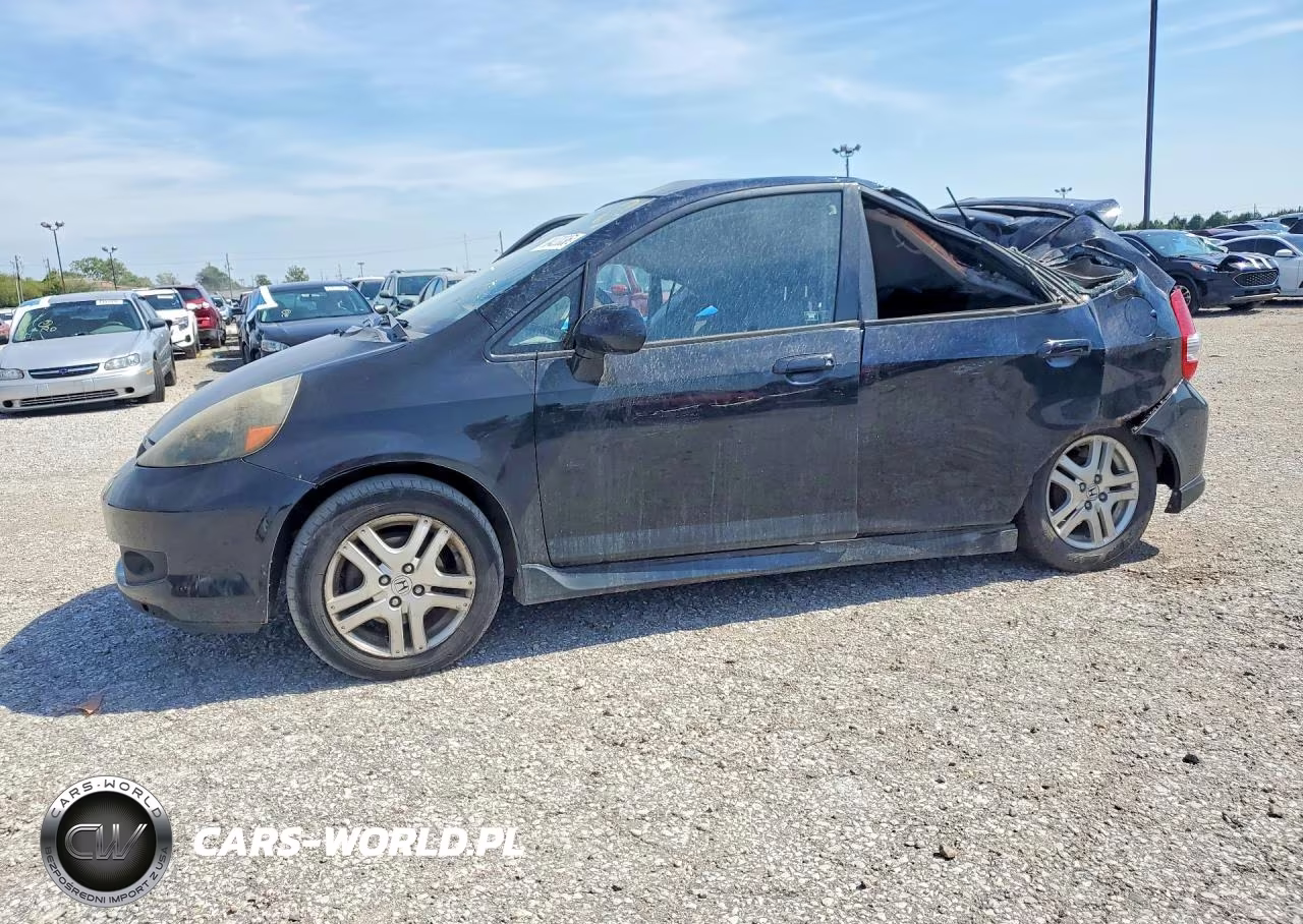 2007 Honda Fit S VIN:JHMGD38657S048099 - 1