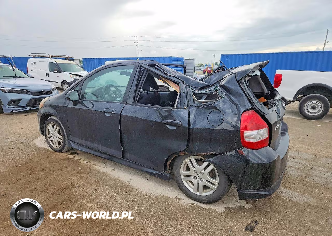 2007 Honda Fit S VIN:JHMGD38657S048099 - 2