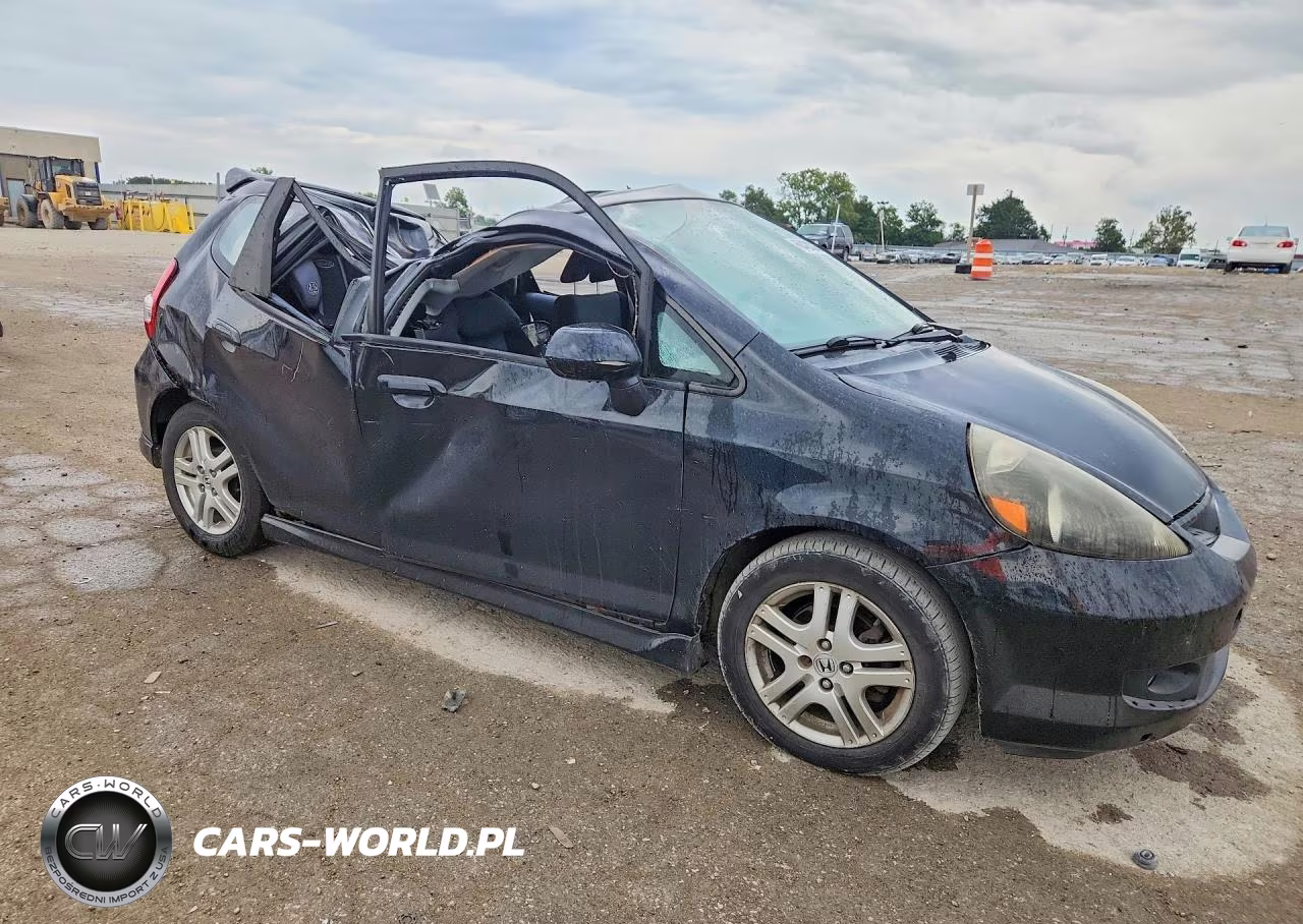 2007 Honda Fit S VIN:JHMGD38657S048099 - 4