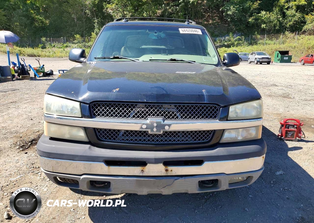 2003 Chevrolet Avalanche K1500 VIN:3GNEK13T83G267244 - 5