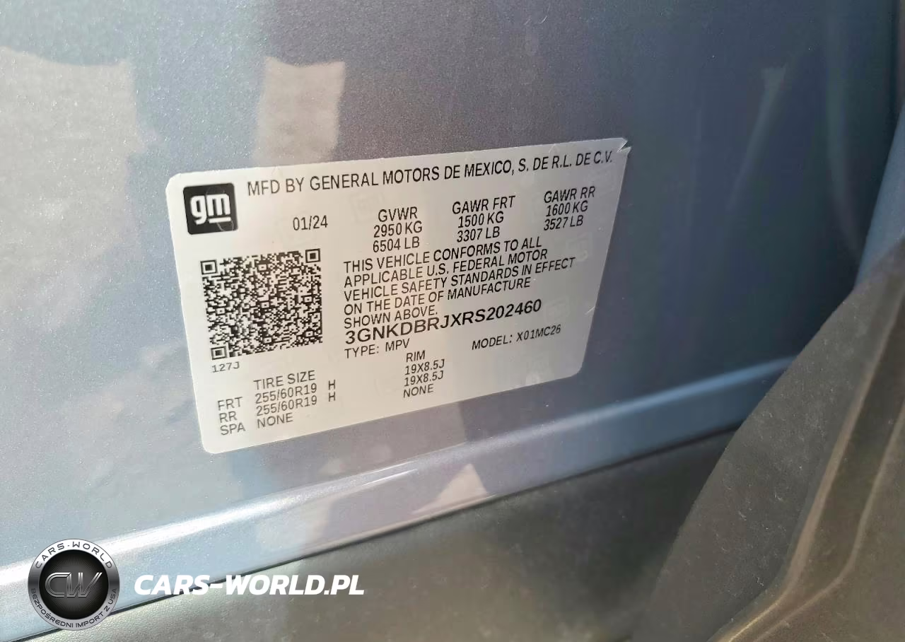 2024 Chevrolet Blazer VIN:3GNKDBRJXRS202460 - 12