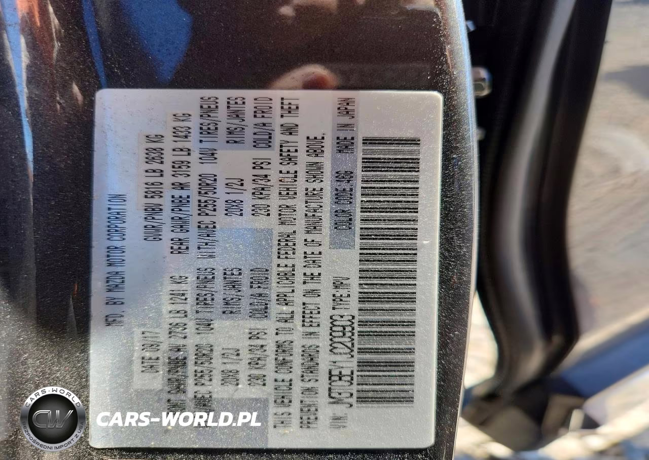 2018 Mazda Cx-9 Signature VIN:JM3TCBEY1J0209903 - 13