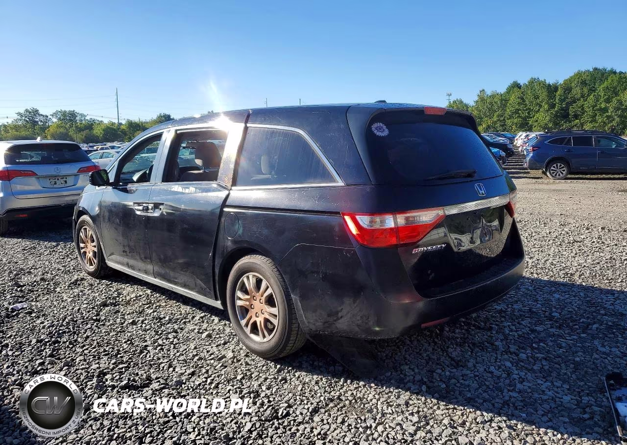 2012 Honda Odyssey Exl VIN:5FNRL5H67CB029019 - 2
