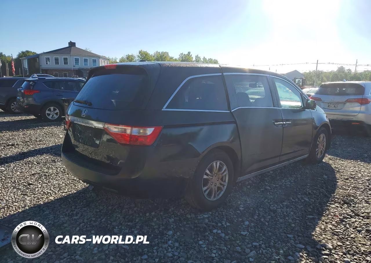 2012 Honda Odyssey Exl VIN:5FNRL5H67CB029019 - 3
