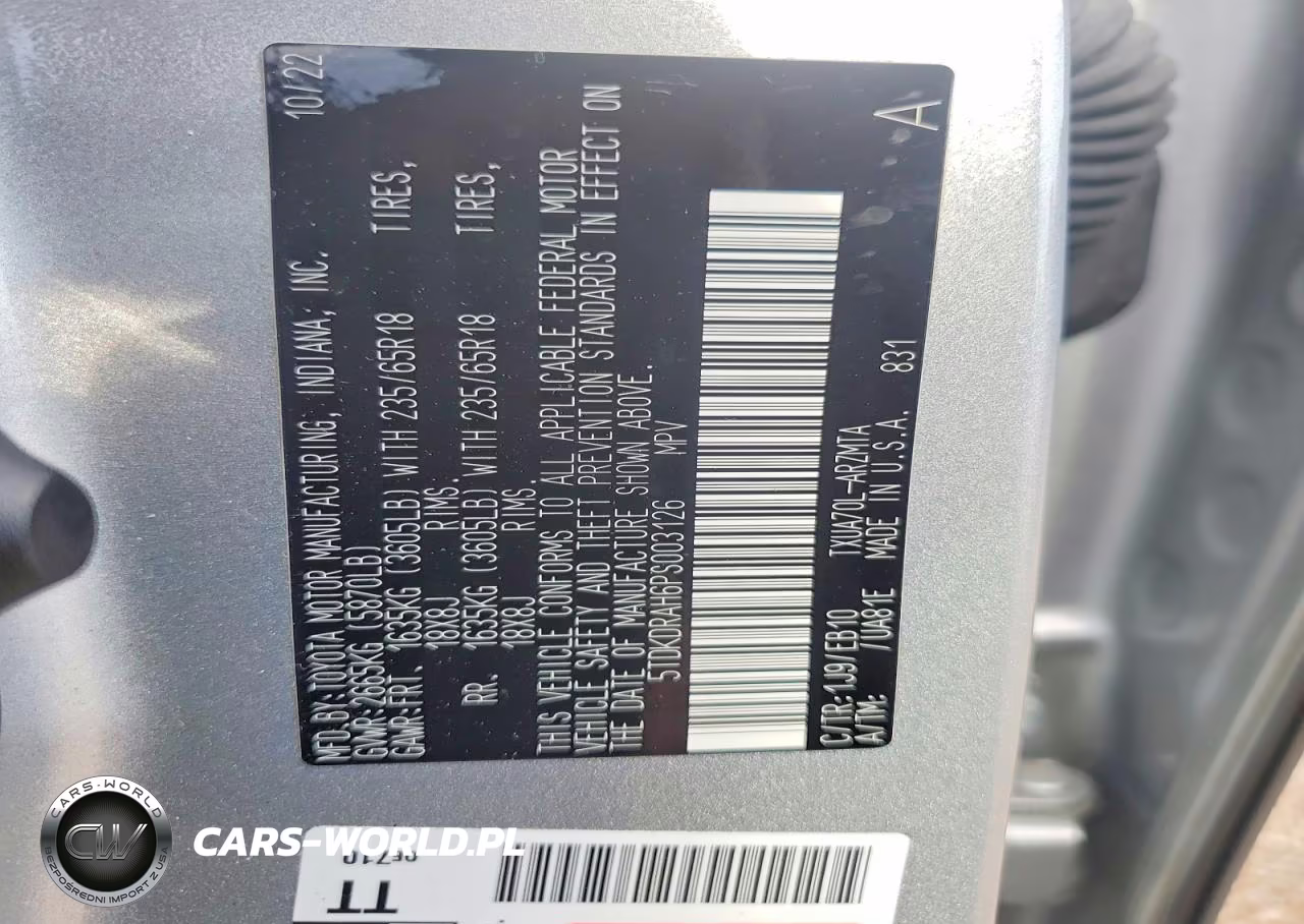 2023 Toyota Highlander Xle VIN:5TDKDRAH6PS003126 - 13