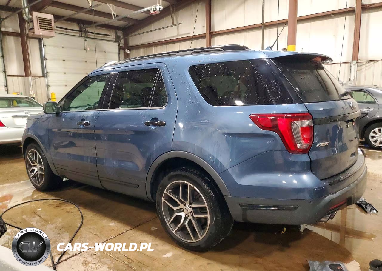 2018 Ford Explorer Sport VIN:1FM5K8GT3JGB62028 - 2