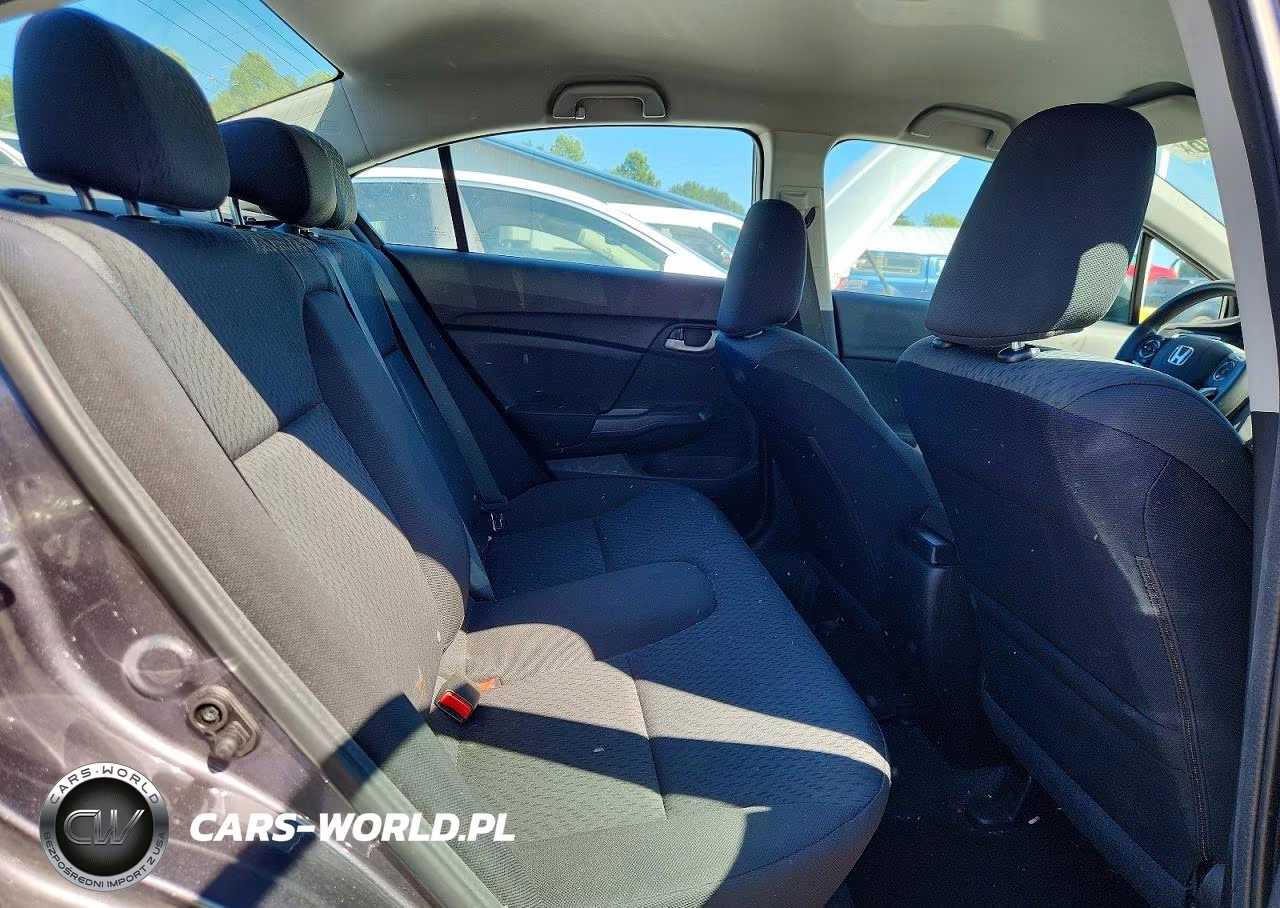 2015 Honda Civic Lx VIN:19XFB2E57FE018645 - 10