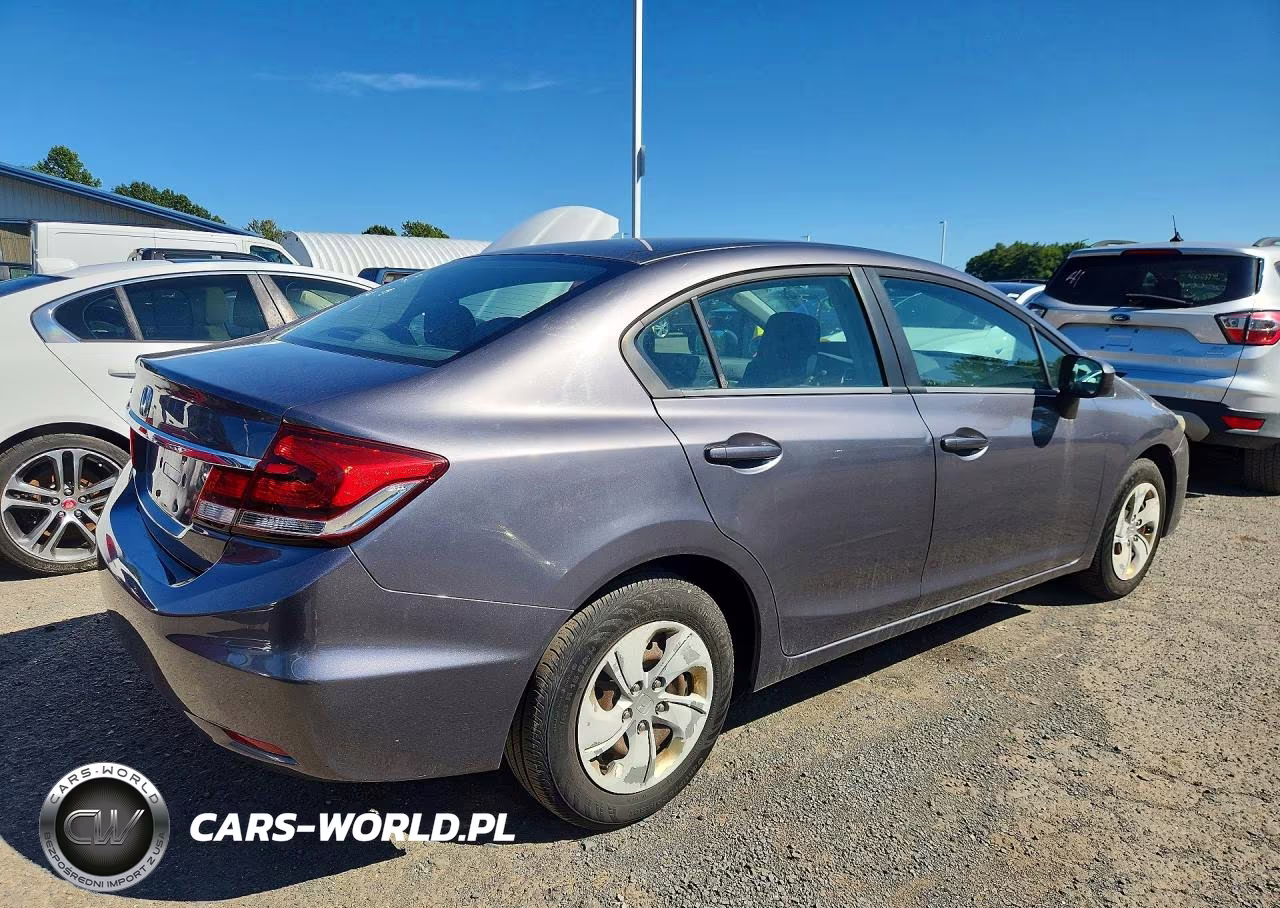 2015 Honda Civic Lx VIN:19XFB2E57FE018645 - 3